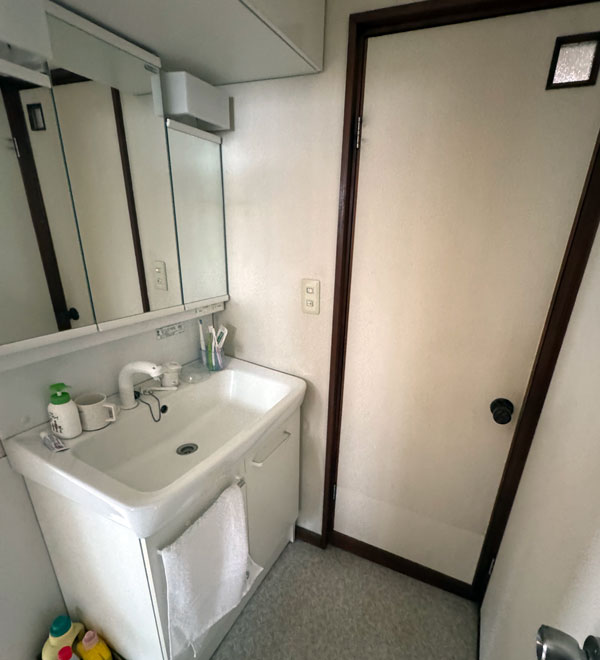 トイレリフォーム工事前
